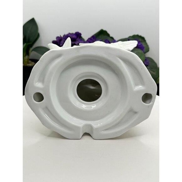 Porcelain Birdhouse Night Light Lamp With Cord & Switch - Picture 10 of 12